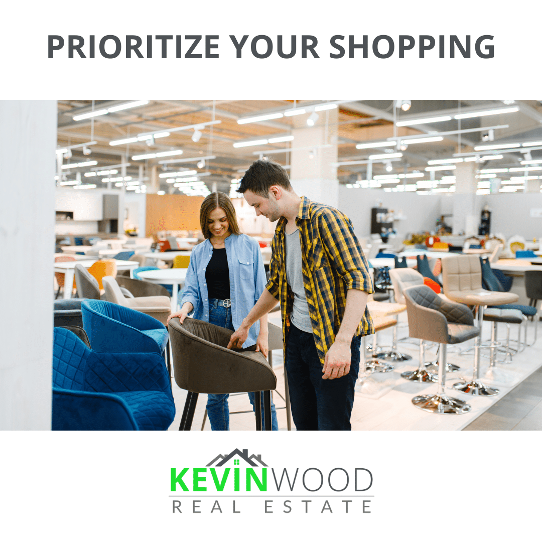 Prioritize your shopping